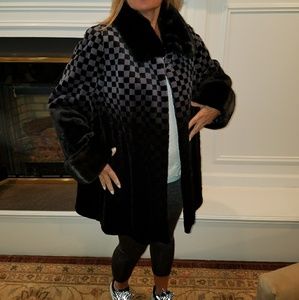 Sheared Mink 3/4 Jacket